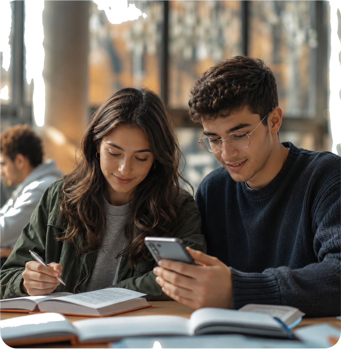 Student using Kyber